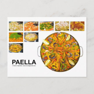 paella vykort
