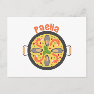 Paella Vykort