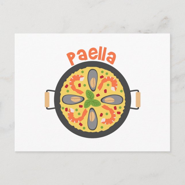 Paella Vykort (Framsida)