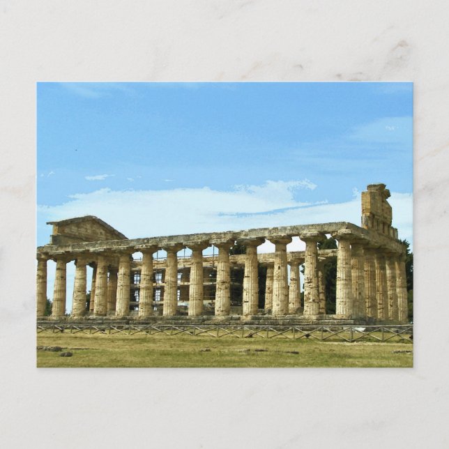 Paestum Vykort (Framsida)