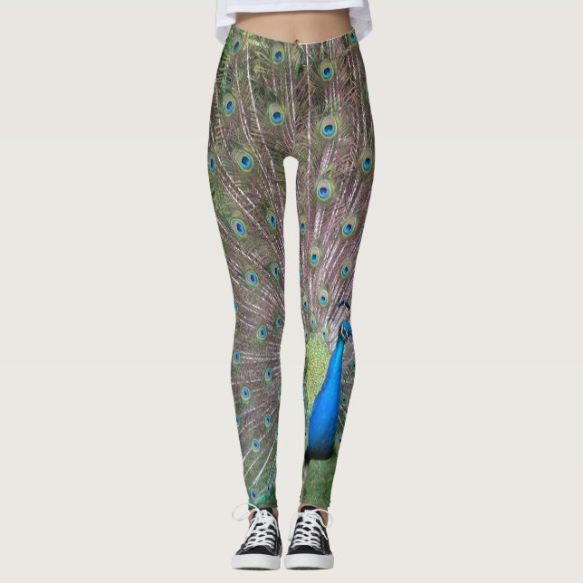 Påfågel av Hawaii Leggings (Framsida)
