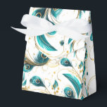 Påfågel Fjädrar Party Treat Box Presentaskar<br><div class="desc">Presentförpackningen visas i ett vackert tryck med påfågelns fjädrar.
Anpassa denna vara och lägg till den eller köp som den visas.
Tips: Lägg till en dekal med namn och lägg till lite vackert band.






Bild med licens



















Tips: Lägg bara till dina fantastiska godsaker och lägg till lite festligt band.</div>