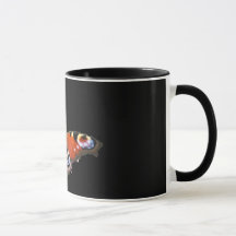 Påfågel Fjäril Mugg Av KABFA Designs