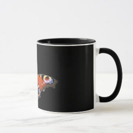 Påfågel Fjäril Mugg Av KABFA Designs
