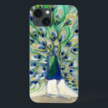 Påfågel i San Diego 2 2013<br><div class="desc">Påfågeln i San Diego 2 2013 (olja på kort) Moniz Charalambous Nancy/privat samling/Bridgeman avbildar</div>