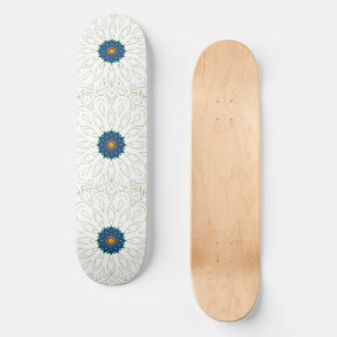 påfågel inspiration mini skateboard bräda 18,5 cm