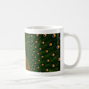 Påfågel Kaffemugg
