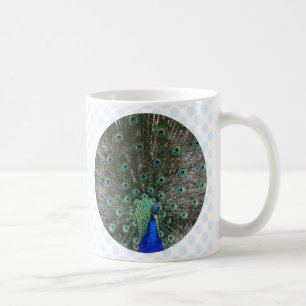 Påfågel Kaffemugg