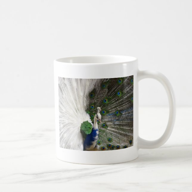 Påfågel Kaffemugg (Höger)