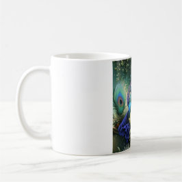 Påfågel Koffekopp Kaffemugg