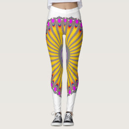 Påfågel Leggings