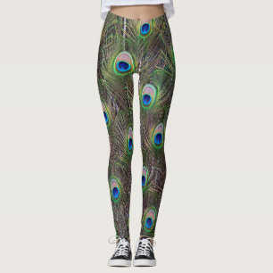 Påfågel Leggings