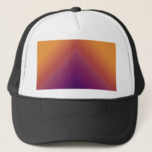 Påfågel Ombre Orange Keps
