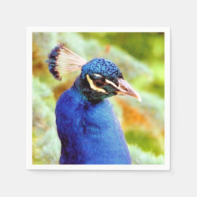 PÅFÅGEL   PAPPERSSERVETT (Framsidan)