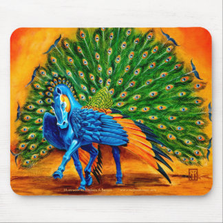 Påfågel Pegasus Musmatta