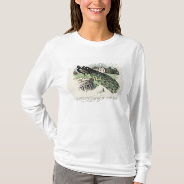 Påfågel T-shirt (Framsida)