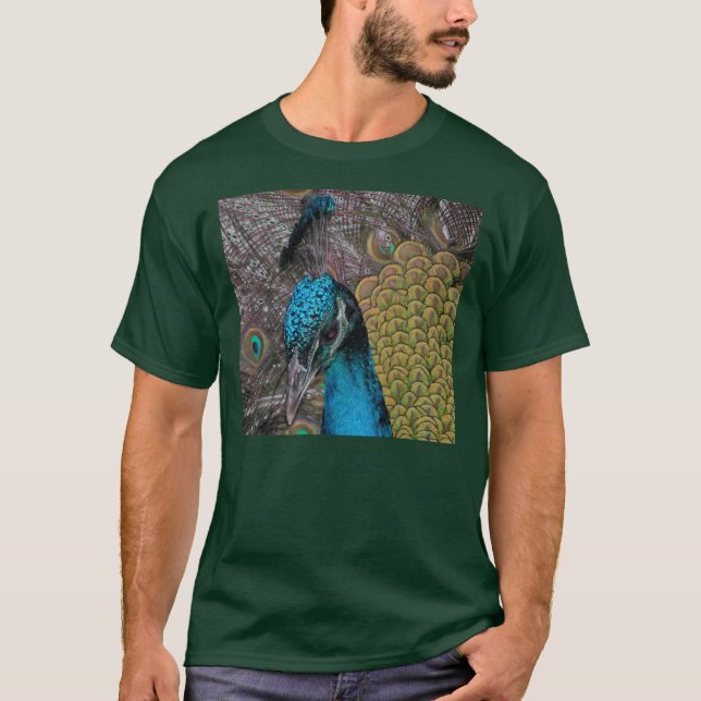 Påfågel Tee (Framsida)