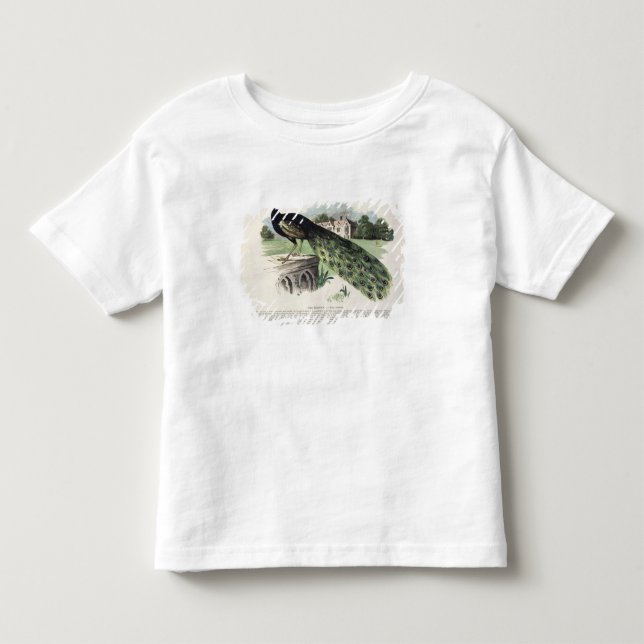 Påfågel Tee Shirt (Framsida)