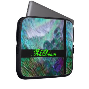 Påfågelbärbar dator hänger lös laptop sleeve