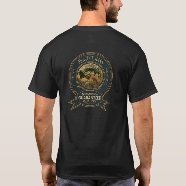 Påfågelbaslogotyp T-shirt (Baksida)