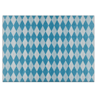 Påfågelblå Argyle Liten Diamantform
