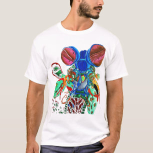 Påfågelbönsyrsaräka Tee Shirt