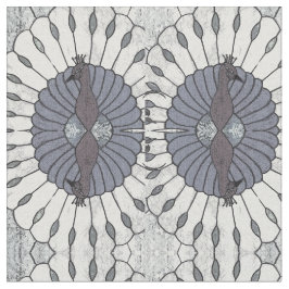 Påfågeldubbla beskådar tyg