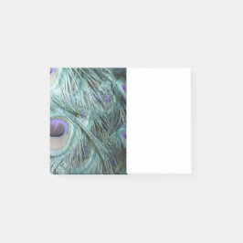 påfågelfeathers. post-it block