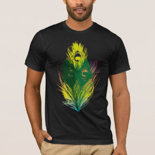 Påfågelfjäder T Shirt
