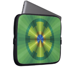 Påfågelillusion Laptopfodral Laptop Sleeve