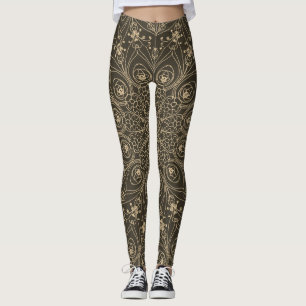Påfågelinspirationer Leggings