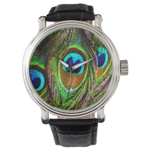 Påfågeln befjädrar invasion armbandsur