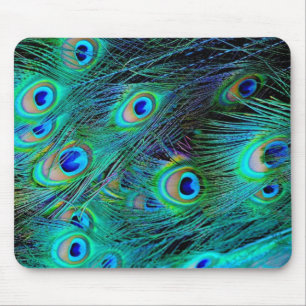 Påfågeln befjädrar Mousepad Musmatta