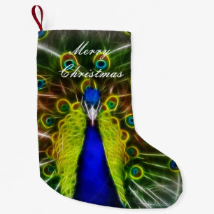 Påfågeln Dreamcatcher Liten Julstrumpa