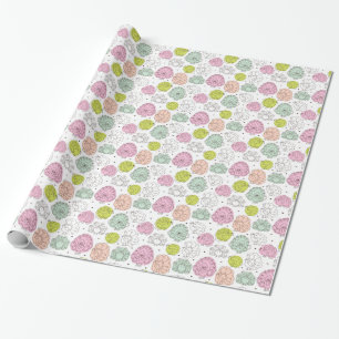 påfågeln lurar tapetvintage presentpapper
