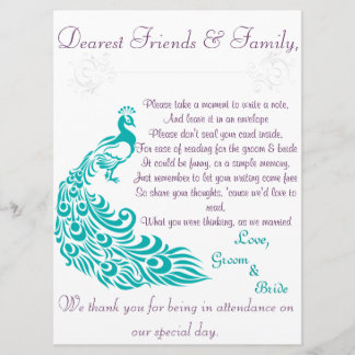 Påfågeln noterar stationvälkomnandebrev inbjudningar