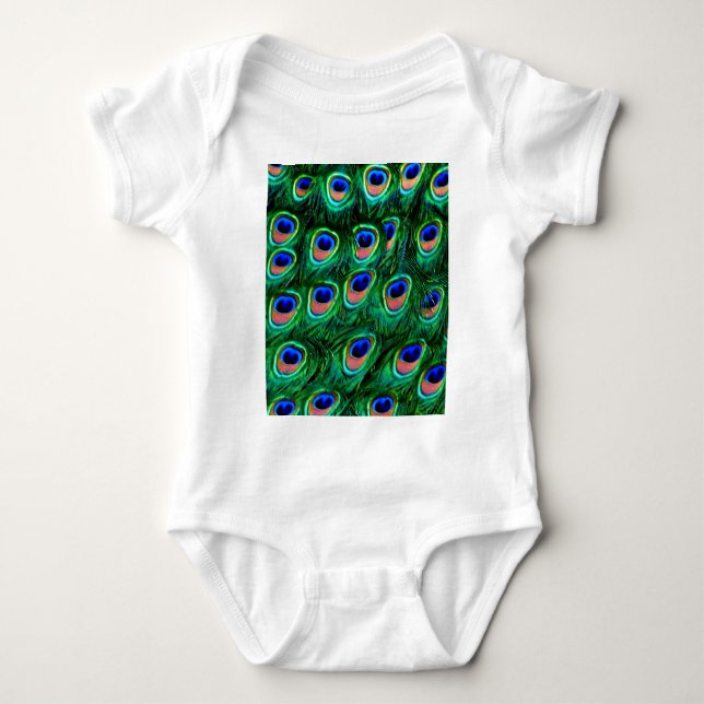 Påfågelsfjädrar_ T-shirt (Framsida)