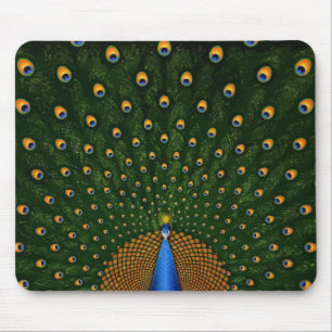 Påfågelspridning Mousepad Musmatta