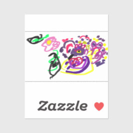 Påfågelsstil  klistermärken