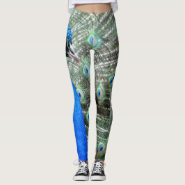 Påfågelstrumpor Leggings