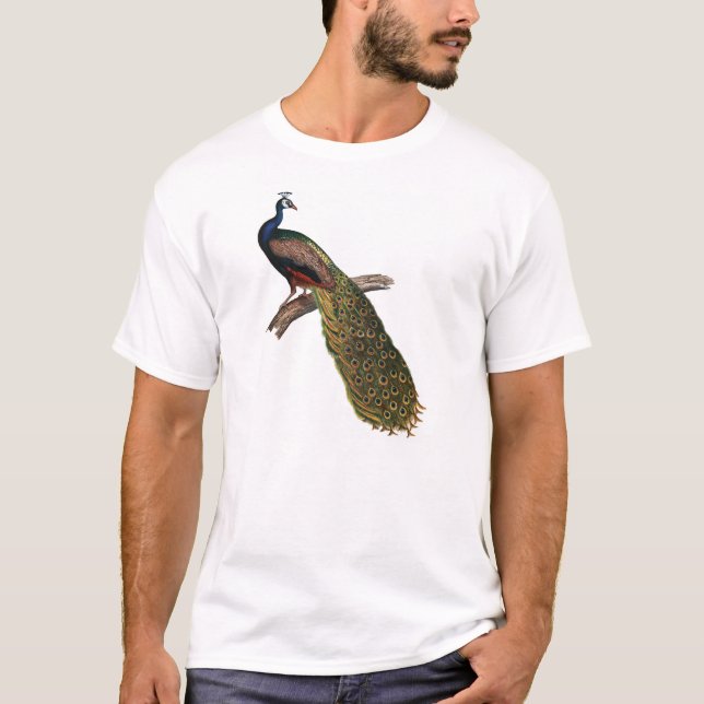 Påfågelsymbolismen T-shirt (Framsida)