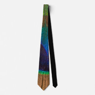 Påfågeltie Slips