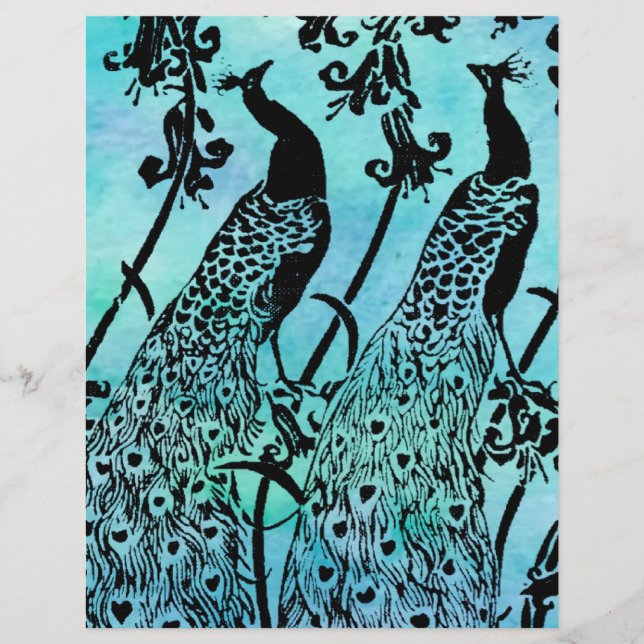 Påfåglar (Framsida)