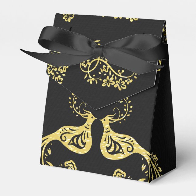 Påfåglar i kärlek presentaskar (Framsidan Sidan)