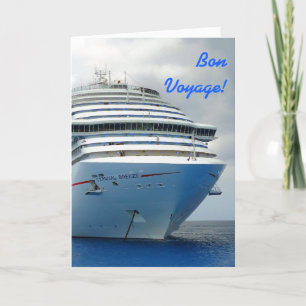 Påföra Anpassningsbar Bon Voyage Kort