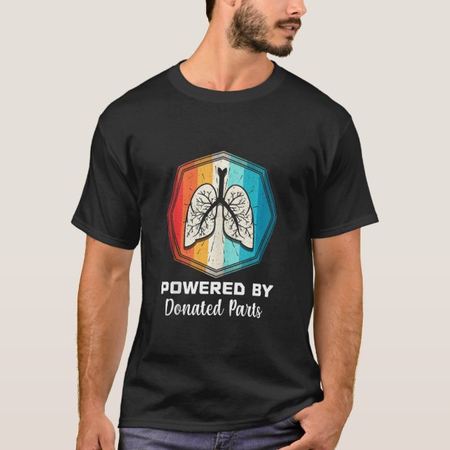 Påfyllnad av Lung Transplantation Fighter Recipien T Shirt (Framsida)
