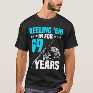 Påfyllnad i 69 år från födelsedag 69 dagar kallt t shirt