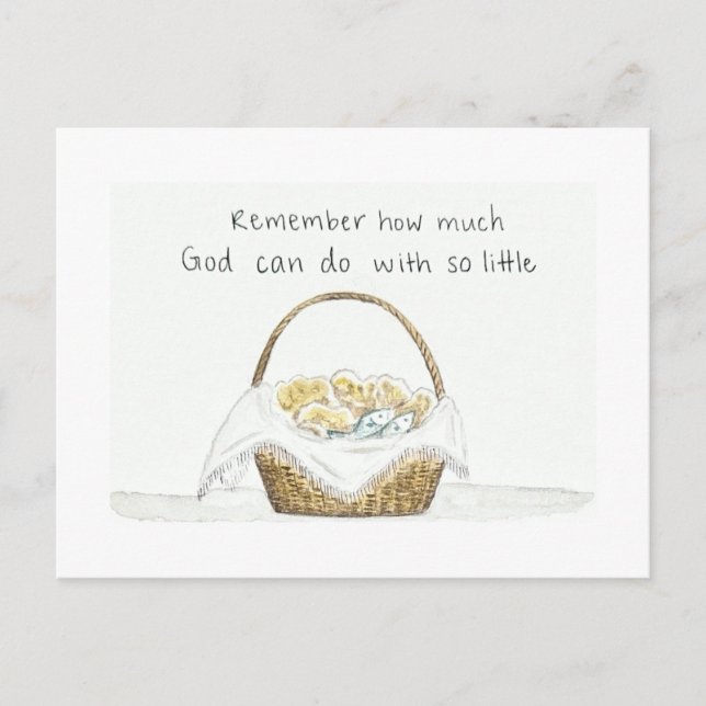 påfyllnad och vykort för fisk (Framsida)