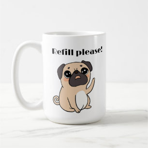 Påfyllning av kugghjulsstart, tack kaffemugg