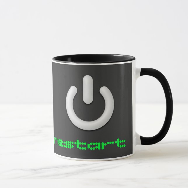 Påfyllning som ska startas om igen mugg (Höger)